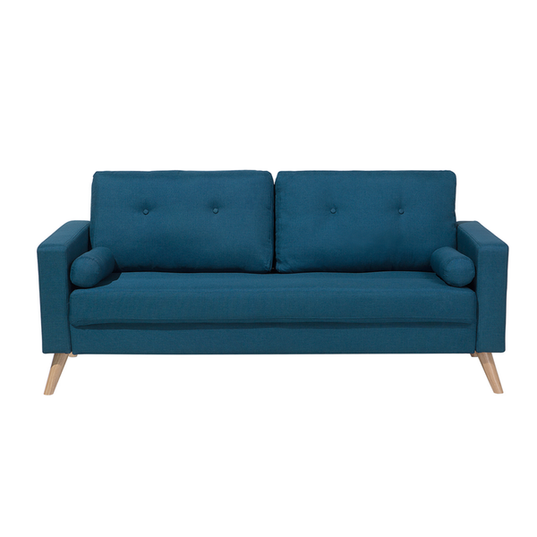 Sofa 2-osobowa niebieska KALMAR zdjęcie 1