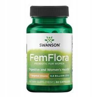 SWANSON FEMFLORA 60K PROBIOTYKI DLA KOBIET