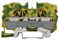 Wago złączka PE 2-przewodowa na szynę DIN 10mm2 2010-1207 1szt