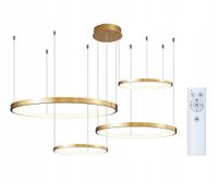 Żyrandol SILVA EX V LED 4-okręgowy pilot średnice 40/40/60/80