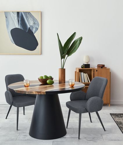 Krzesło Labby szare ciemne na Arena.pl