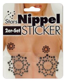 Gwieździste Nasutniki Samoprzylepne - Stars Nippel Sticker