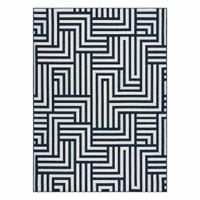 RUG/LU/WINK/MAZE/CREAM+BLUE/160x230