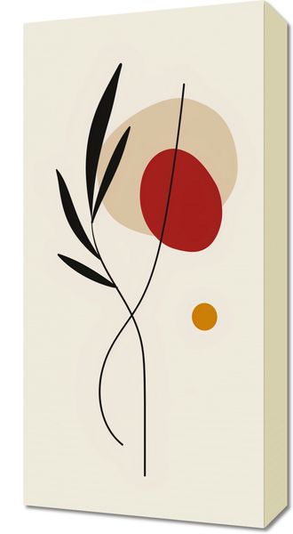 Obraz 30x60cm Esencja Przerysu zdjęcie 1