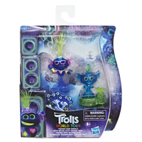 hasbro trolls world tour techno reef bobble 2pak