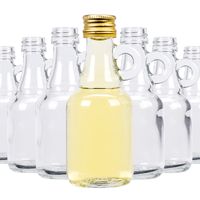 100x buteleczki Galonik 40 ml z zakrętkami na oliwę ocet