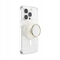 Uchwyt i podstawka do telefonu Popsockets Round Luxe Coconut Creme Enamel M