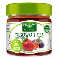 Pasta Owocowa Truskawka z Figą bez Dodatku Cukru Helcom, 200g
