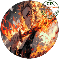 Opłatek waflowy na tort - Demon Slayer - Miecz zabójcy demonów