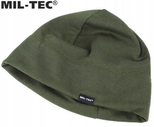 CZAPKA ZIMOWA TERMOAKTYWNA SPORTOWA MIL-TEC BEANIE SOFT POLAROWA OLIVE na Arena.pl