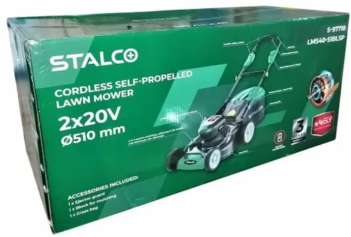 STALCO Kosiarka akumulatorowa z napędem 4x AKU ład na Arena.pl