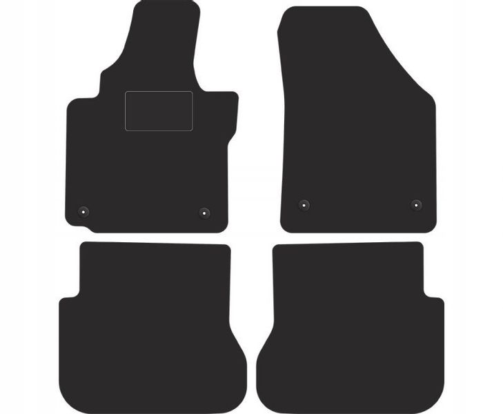 Dywaniki welurowe VW Caddy 2003-2009 zdjęcie 6