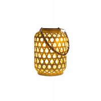 Latarnia Solarna techno -rattan 15 x 21 cm