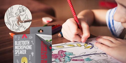 Mikrofon Bluetooth Z Głośnikiem Karaoke Dla Dzieci na Arena.pl