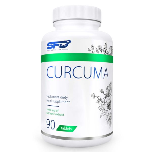 Curcuma 90tab - SFD KURKUMA KURKUMINA zdjęcie 1