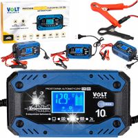 PROSTOWNIK ŁADOWARKA DO AKUMULATORA AGM LiFEPO4 LCD VOLT 12V 24V 5A 10A
