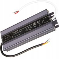 ZASILACZ TAŚMY LED WODOODPORNY IP67 12V 8,33A 100W