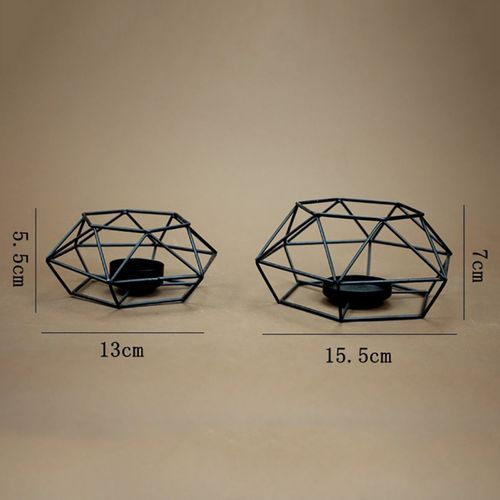 Świecznik  - Modern Design - METAL na Arena.pl