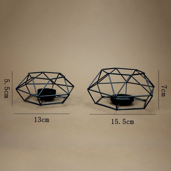 Świecznik  - Modern Design - METAL zdjęcie 3