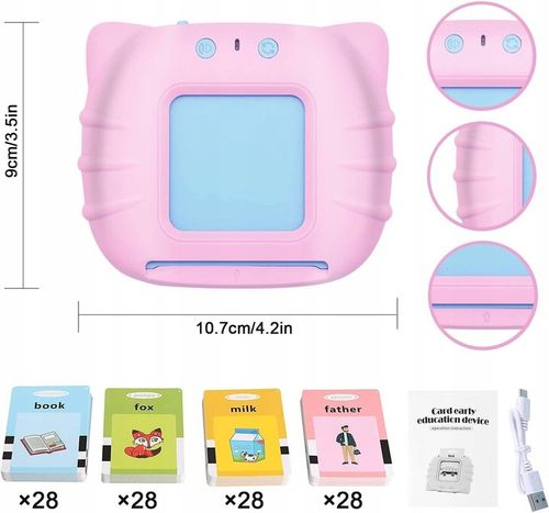 CZYTNIK KART DO NAUKI ANGIELSKIEGO 224 SŁÓWKA EDU DLA DZIECI 224 SŁÓWKA na Arena.pl