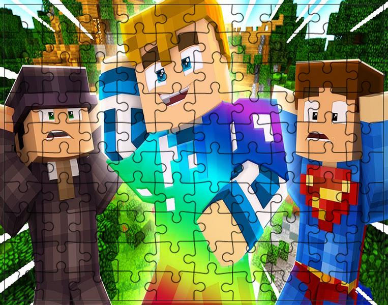 Puzzle Minecraft Roblox zdjęcie 1