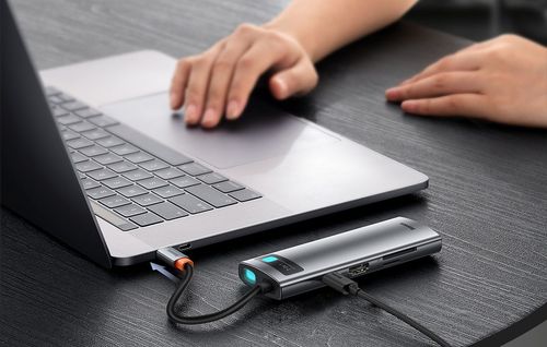 Hub USB Baseus 7w1 Hub USB-C (2xUSB 3.0, HDMI, USB-C PD) na Arena.pl