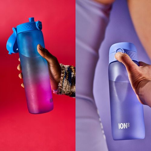 BIDON BUTELKA SPORTOWA NA WODĘ ION8 BLUE NIEBIESKI Z ATESTEM 500 ml / 0,5 l na Arena.pl