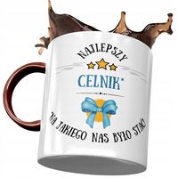 Kubek Bordowy Dla Celnika Najlepszy Celnik Prezent Z Nadrukiem Ze Zdjęciem