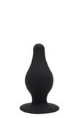 cheeky love dual density pleasure plug l black