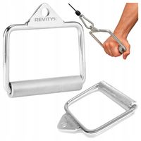 UCHWYT DO WYCIĄGU ATLASU Pojedynczy Prosty Rączka OBROTOWY NASMAROWANY