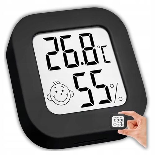 4x TERMOMETR POKOJOWY HIGROMETR ELEKTRONICZNY WILGOTNOŚCIOMIERZ na Arena.pl
