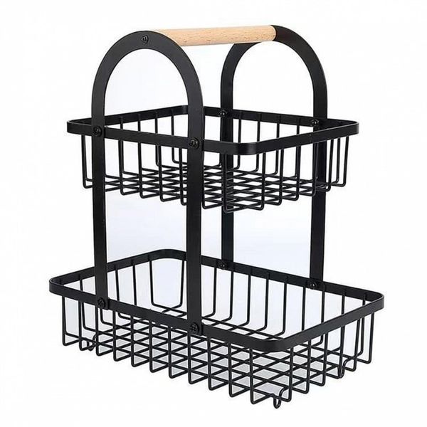KOSZYK PIĘTROWY NA OWOCE PRZYPRAWY LOFT E-8104 zdjęcie 1