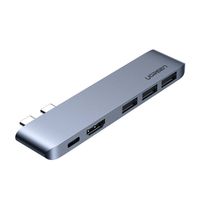 Hub UGREEN CM251 2xUSB-C DO MacBook Pro Air 3xUSB 3.0 HDMI