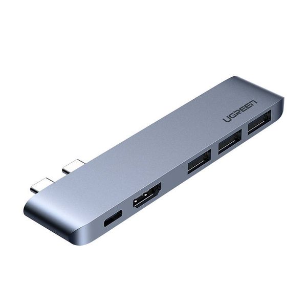 Hub UGREEN CM251 2xUSB-C DO MacBook Pro Air 3xUSB 3.0 HDMI zdjęcie 1