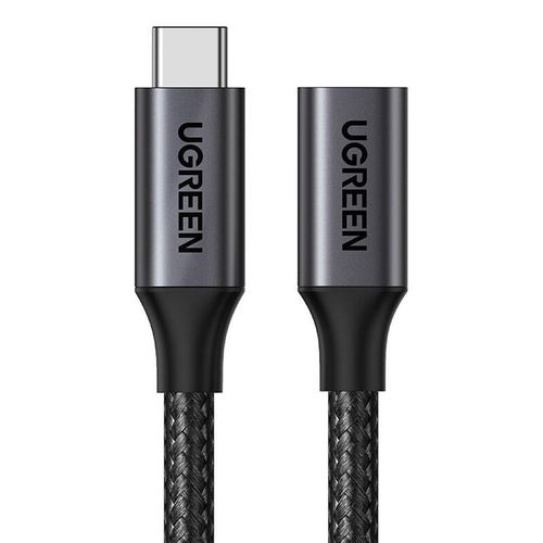 Przedłużacz USB-C Ugreen US372 100W PD 0,5m Gen2 Czarny na Arena.pl