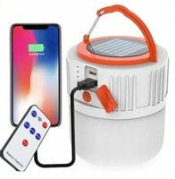 LAMPA KEMPINGOWA LED TURYSTYCZNA SOLARNA POWERBANK