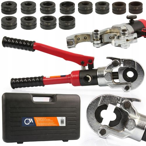 zaciskarka hydrauliczna do rur 12pcs /u+th+v / cata na Arena.pl