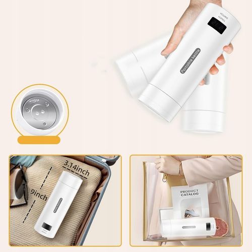 PODRÓŻNY MAŁY CZAJNIK ELEKTRYCZNY Z REGULACJĄ TEMPERATURY, KUBEK PODRÓŻNY na Arena.pl