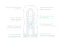 tenga original vacuum cup cool edition z mentolem - anatomiczny system