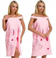 RĘCZNIK DO SAUNY SPA PAREO KĄPIELOWY DAMSKI NA BASEN PLAŻE TUNIKA 78x135 CM