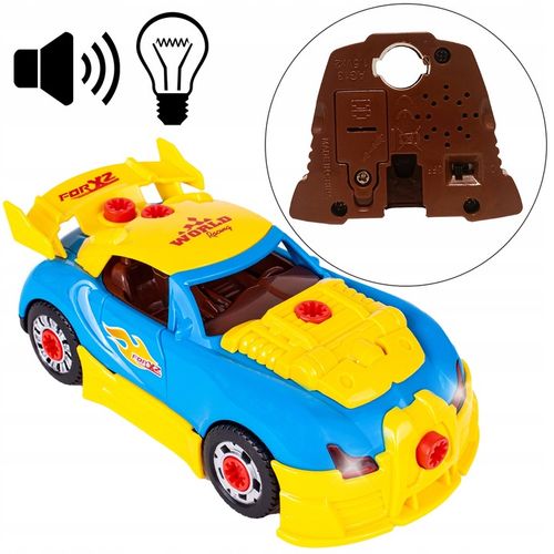 SAMOCHÓD AUTO BUGATTI DO ROZKRĘCANIA SAMODZIELNEGO MONTAŻU WIERTARKA na Arena.pl