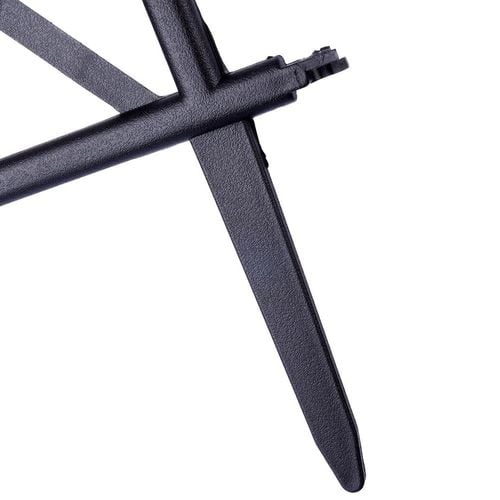 Płotek ogrodowy czarny 48x27 cm 5 szt. na Arena.pl