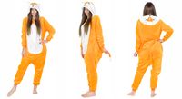 ZOLTA kombinezon/ onesie Kostium Onesie Fox S pomarańczowy rozmiar S