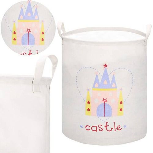 Kosz do przechowywania zabawek i ubrań pojemnik z uszami zamek na Arena.pl