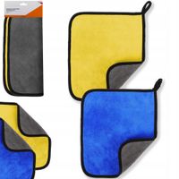 ŚCIERECZKA RĘCZNIK DO MYCIA OSUSZANIA AUTA SAMOCHODU LAKIERU 40x30cm 2SZT