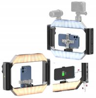 Lampa Pierścieniowa Led U-Rig Z Uchwytem 2500-9000K Power Bank Wideo Bt