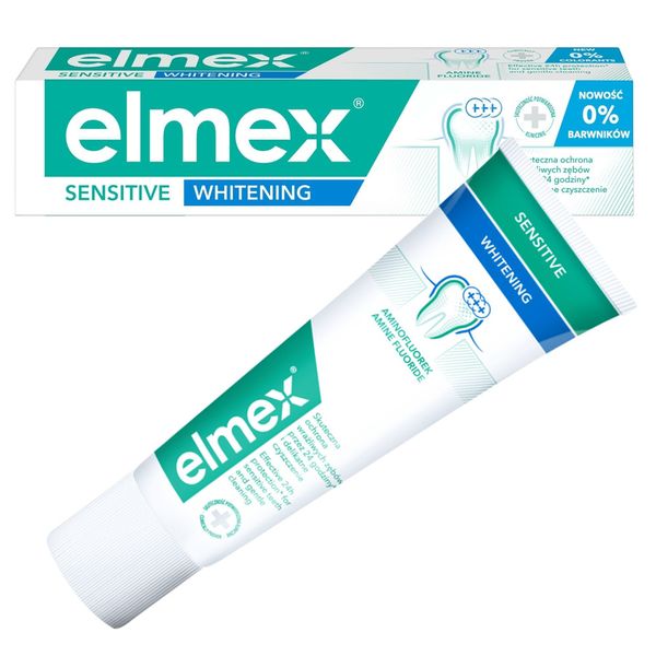 ELMEX Pasta do zębów Sensitive Whitening 75ml zdjęcie 1