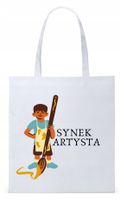 Dla Syna Syneczka Prezent Torba Eco Biała Shopper Z Nadrukiem Ze Zdjęciem