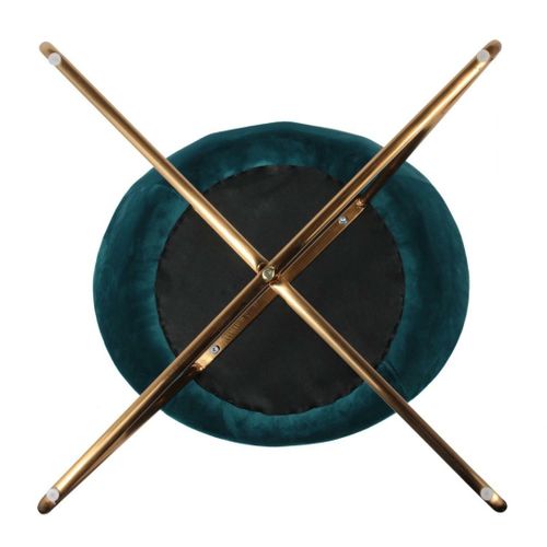 Fotel Karl Velvet niebieski na Arena.pl