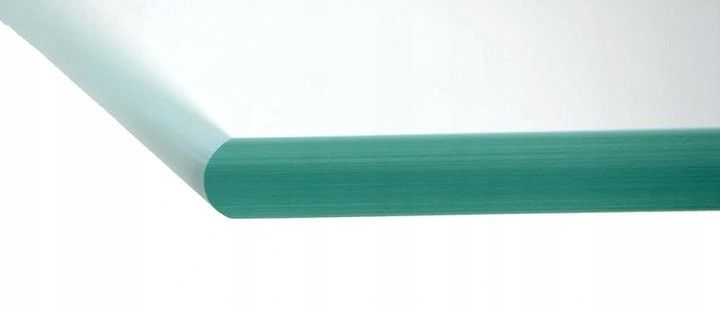 Podstawa szklana hartowana - szyba pod Piec lub Kominek 100x50 cm zdjęcie 1